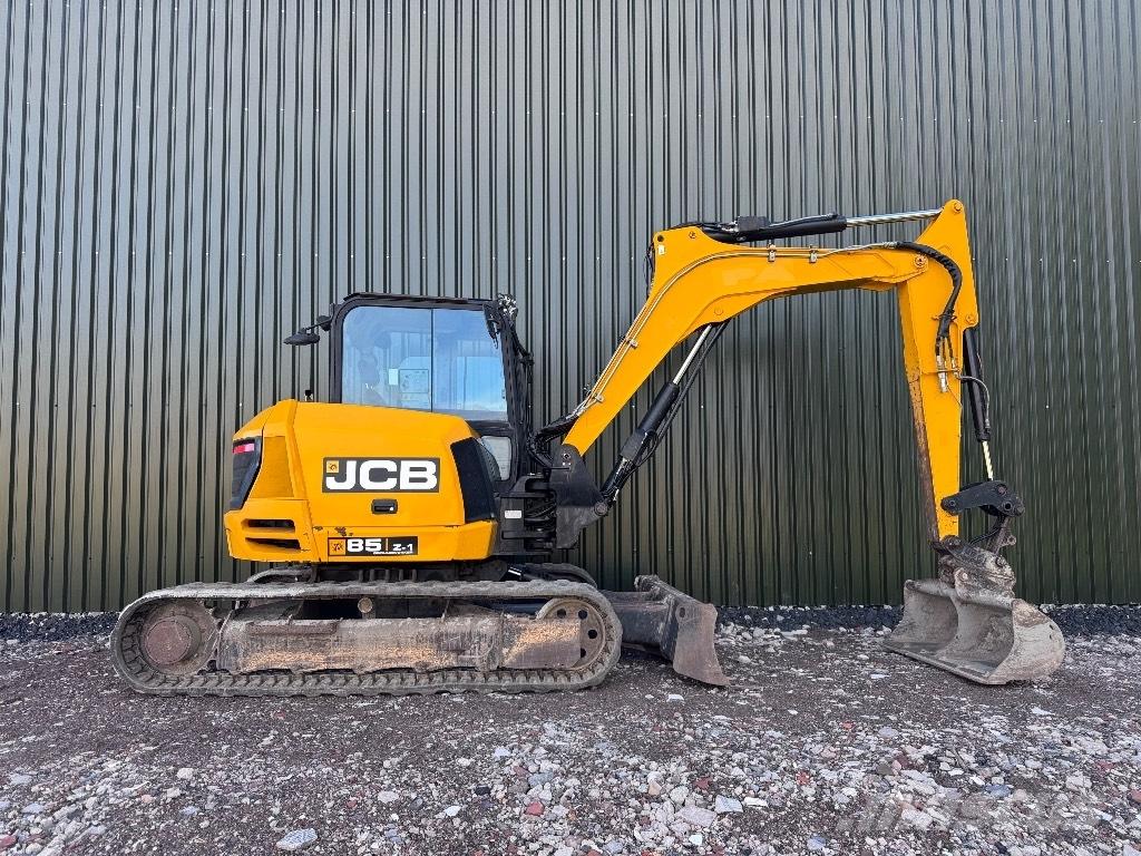 JCB 85 Z-1 Vidutinės galios ekskavatoriai 7-12 t