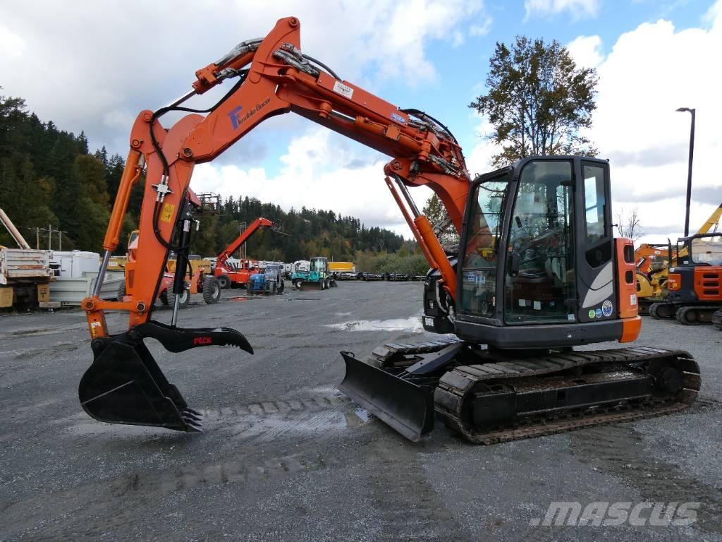 Hitachi ZX 75 US-5 Vikšriniai ekskavatoriai