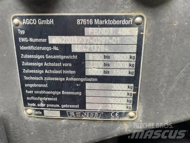 Fendt 415 Vario TMS Traktoriai