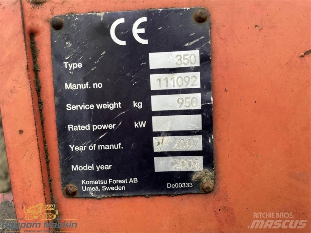 Valmet 350.1 Medžių kirtimo mašinų darbinės galvos