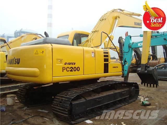 Komatsu PC 200 Vikšriniai ekskavatoriai