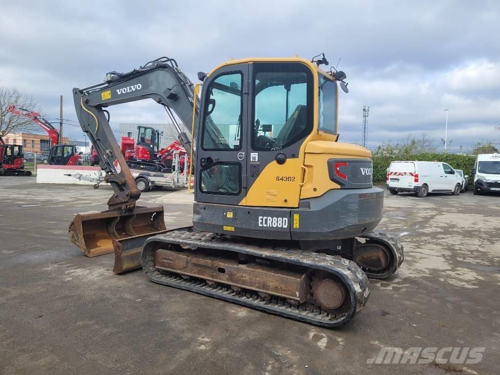 Volvo ECR 88 D Vidutinės galios ekskavatoriai 7-12 t