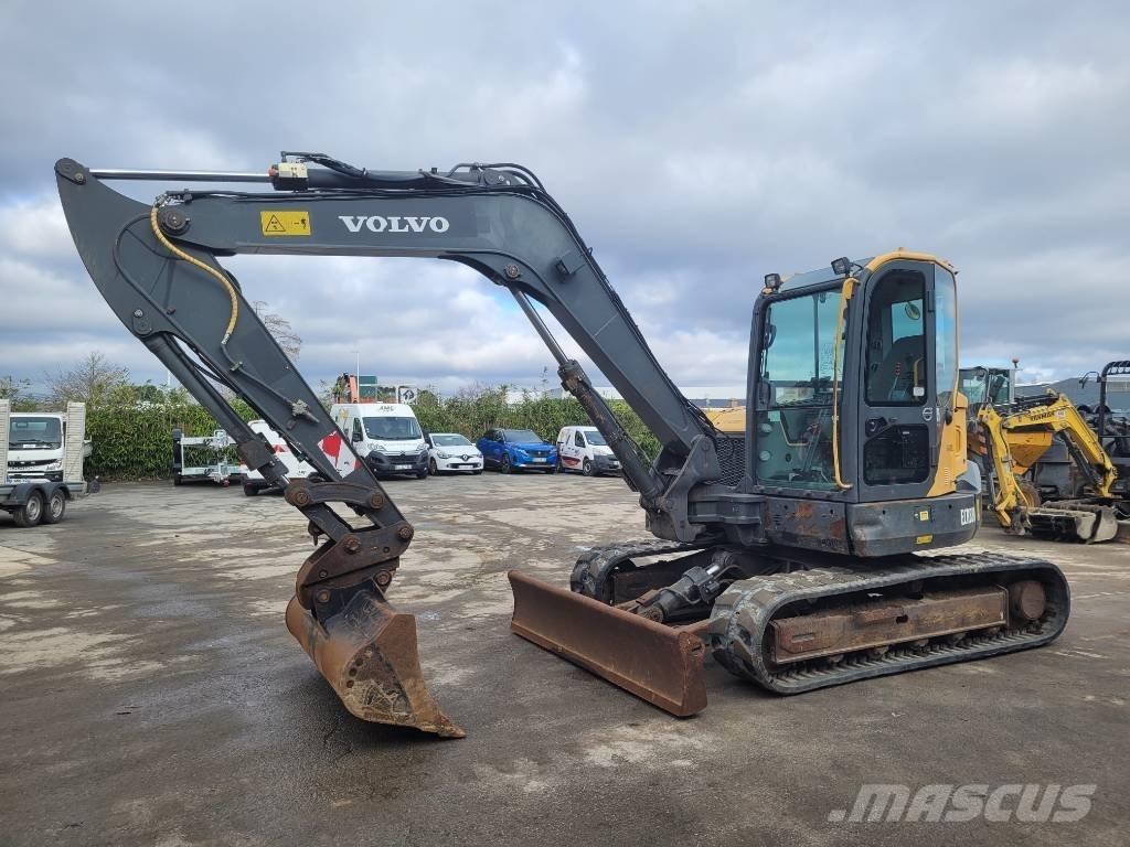 Volvo ECR 88 D Vidutinės galios ekskavatoriai 7-12 t