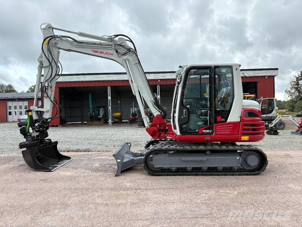 Takeuchi TB290-2 Vidutinės galios ekskavatoriai 7-12 t