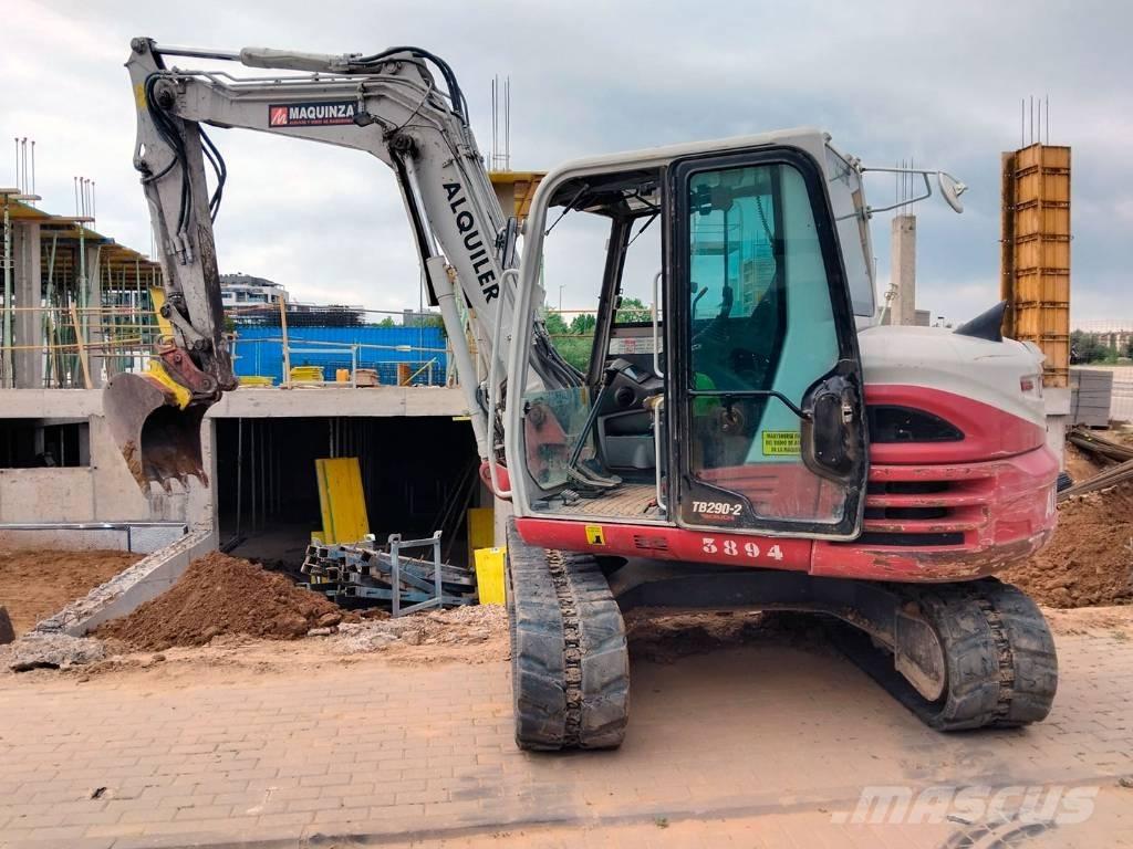 Takeuchi TB290 Mini ekskavatoriai < 7 t