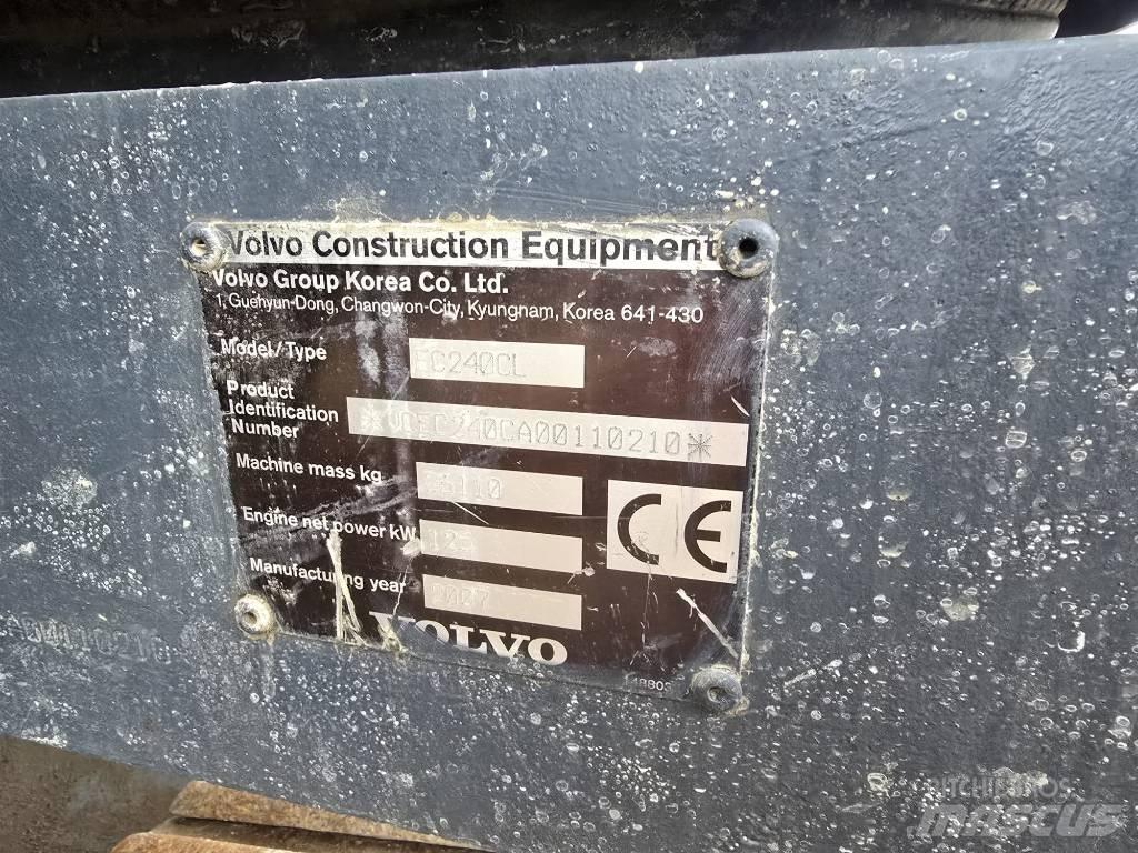 Volvo EC 240 C Vikšriniai ekskavatoriai
