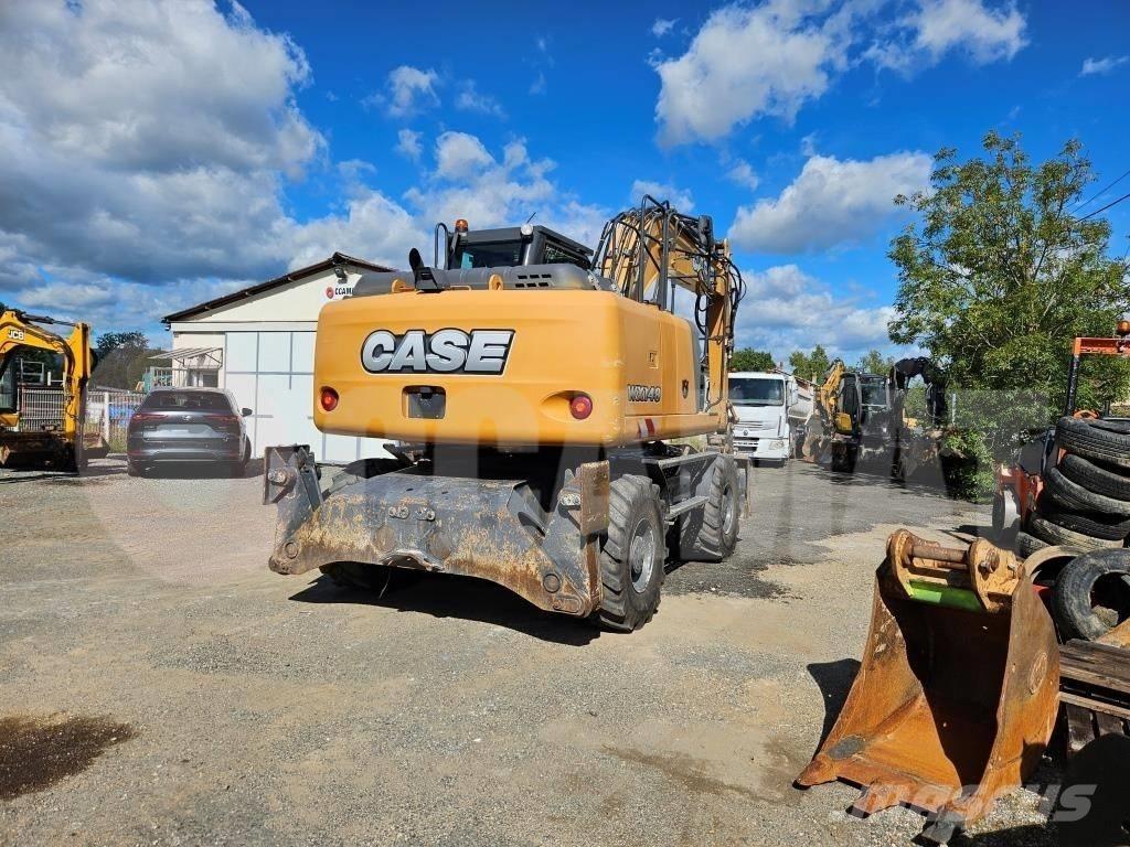 CASE WX 148 Ratiniai ekskavatoriai