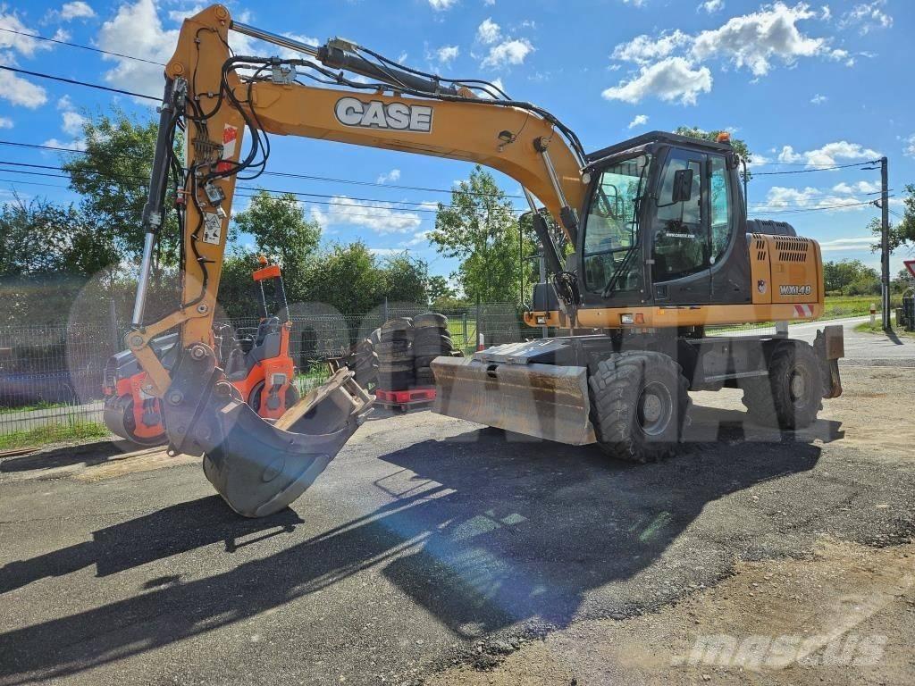 CASE WX 148 Ratiniai ekskavatoriai
