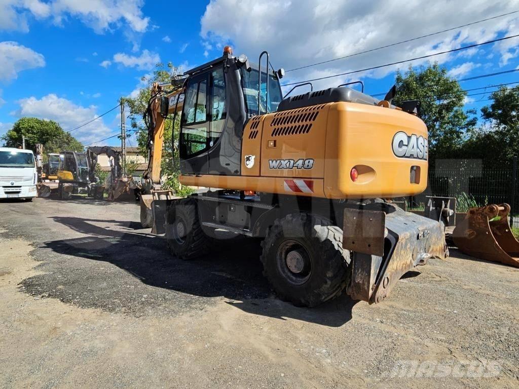 CASE WX 148 Ratiniai ekskavatoriai