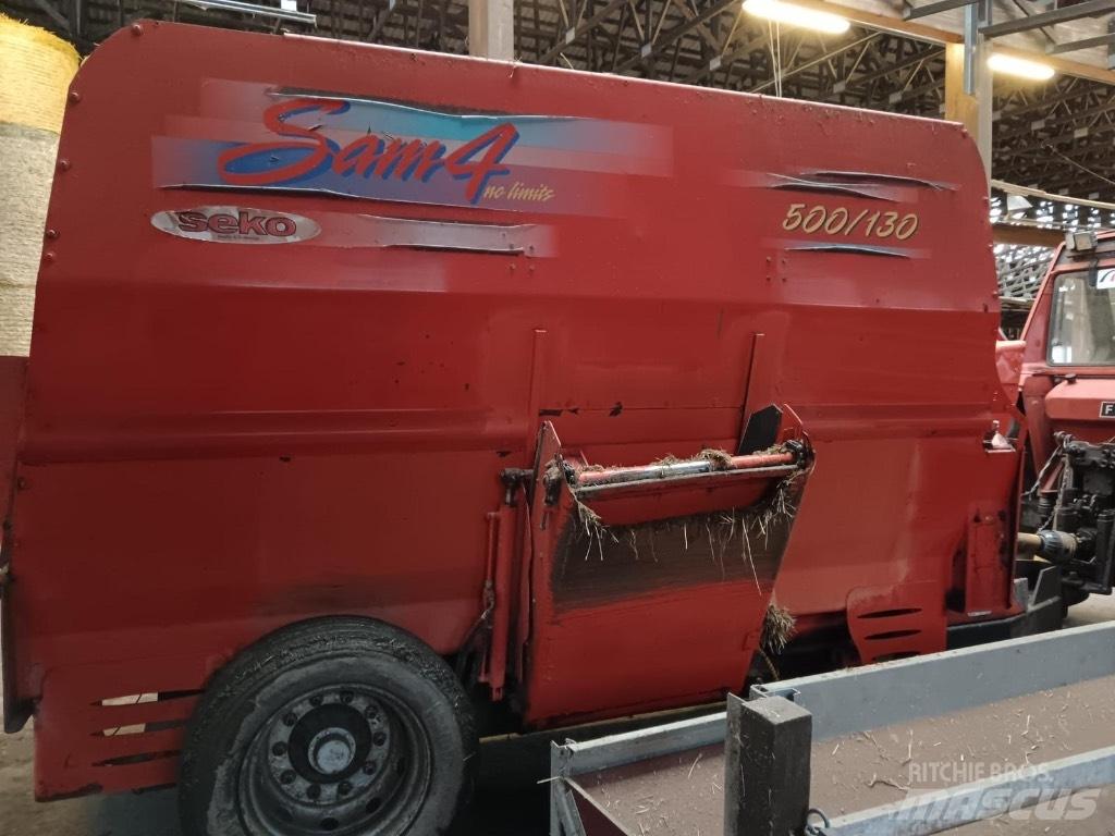 Seko 500/130 Pašarų maišytuvai-dalytuvai