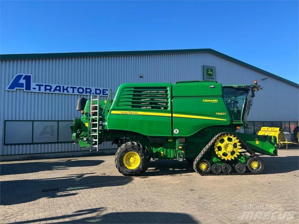 John Deere T660 Derliaus nuėmimo kombainai