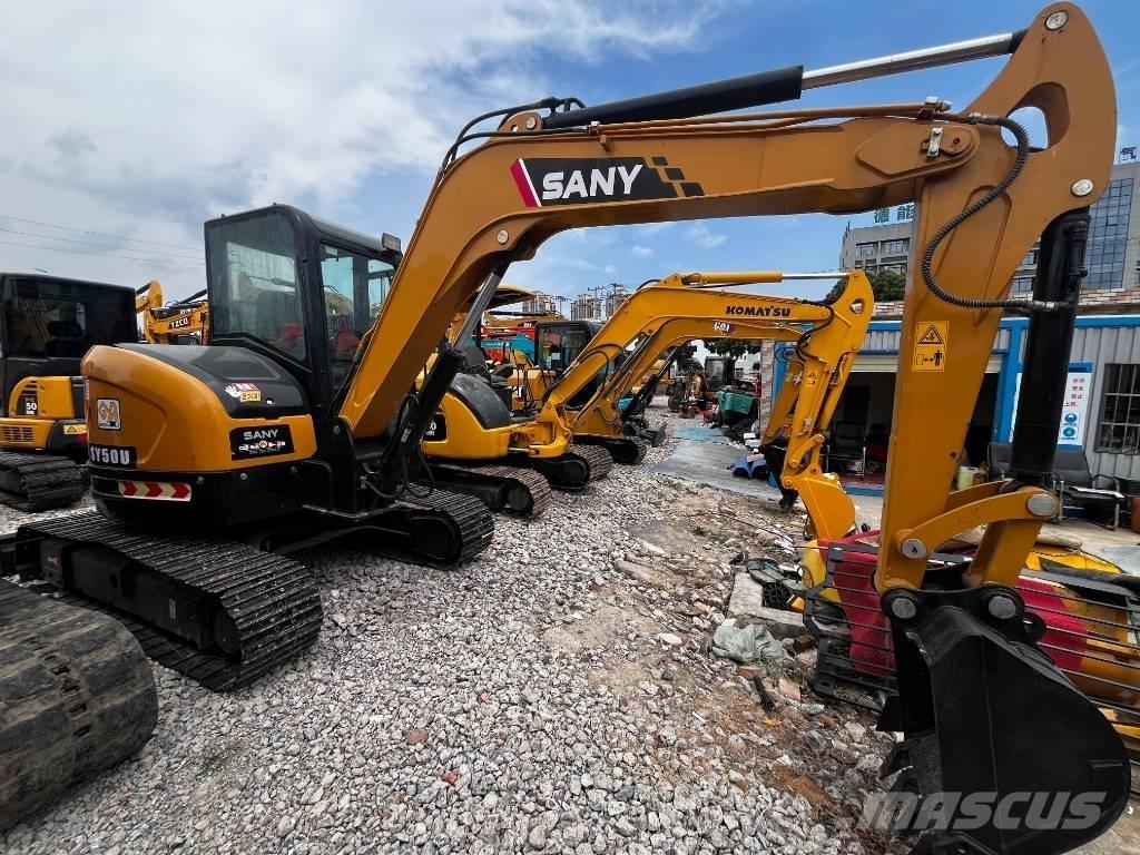 Sany SY 50 U Mini ekskavatoriai < 7 t
