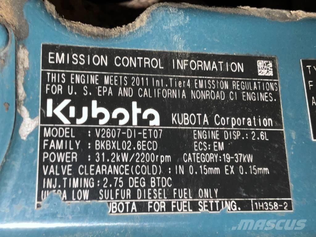 Kubota U 48-4 Mini ekskavatoriai < 7 t