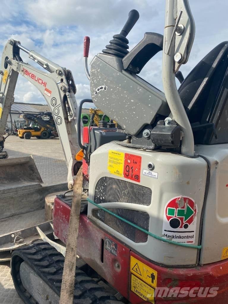 Takeuchi TB 210 R Mini ekskavatoriai < 7 t