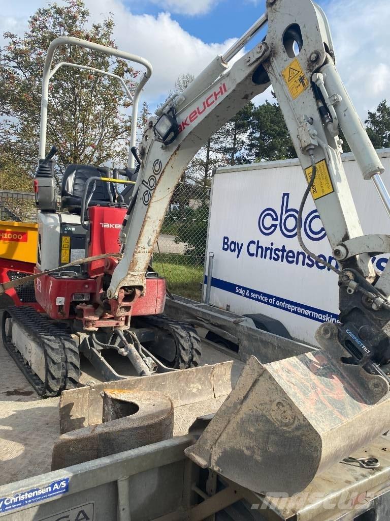 Takeuchi TB 210 R Mini ekskavatoriai < 7 t