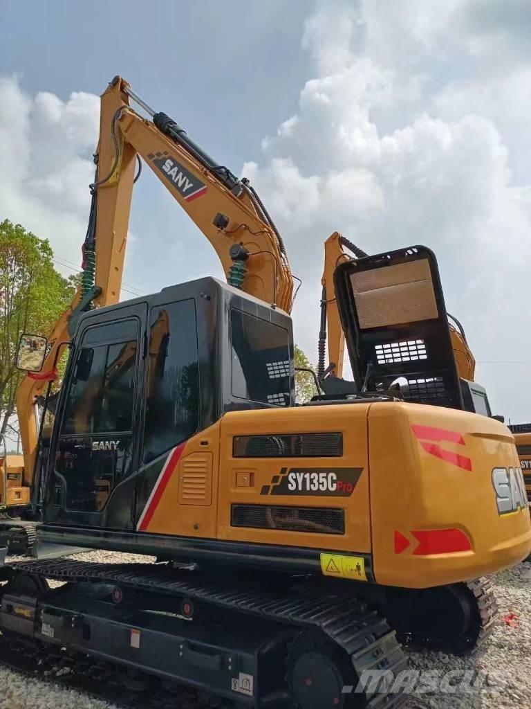 Sany 135c Vikšriniai ekskavatoriai