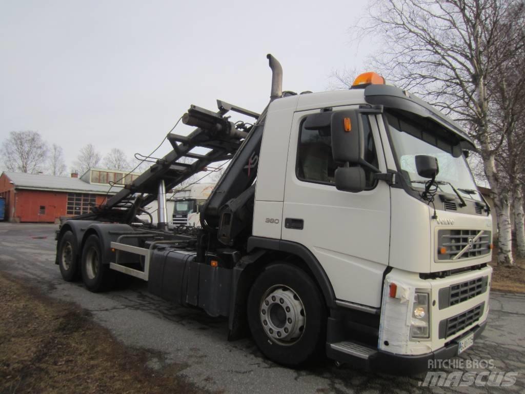 Volvo FM 12  6x2 4600 Savivarčiai su kabeliniu keltuvu