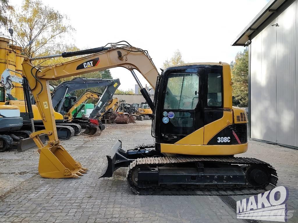 CAT 308 C Vidutinės galios ekskavatoriai 7-12 t