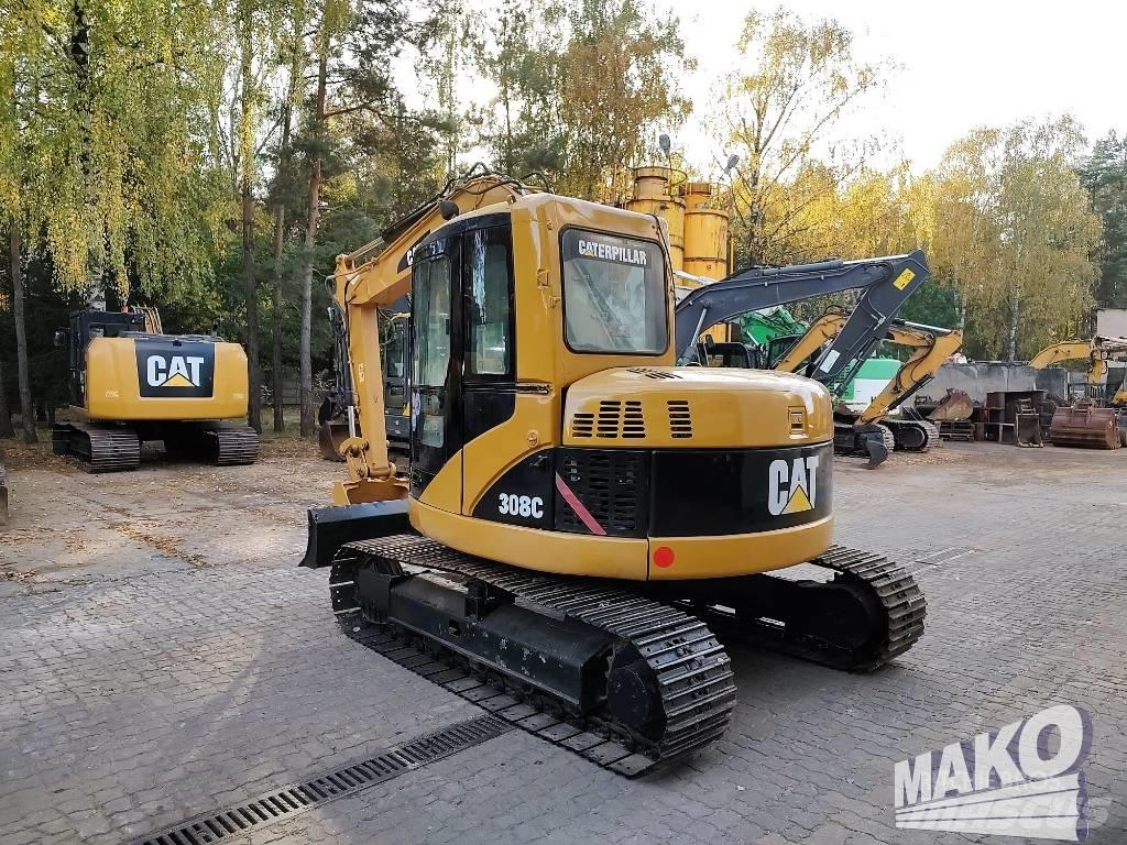 CAT 308 C Vidutinės galios ekskavatoriai 7-12 t