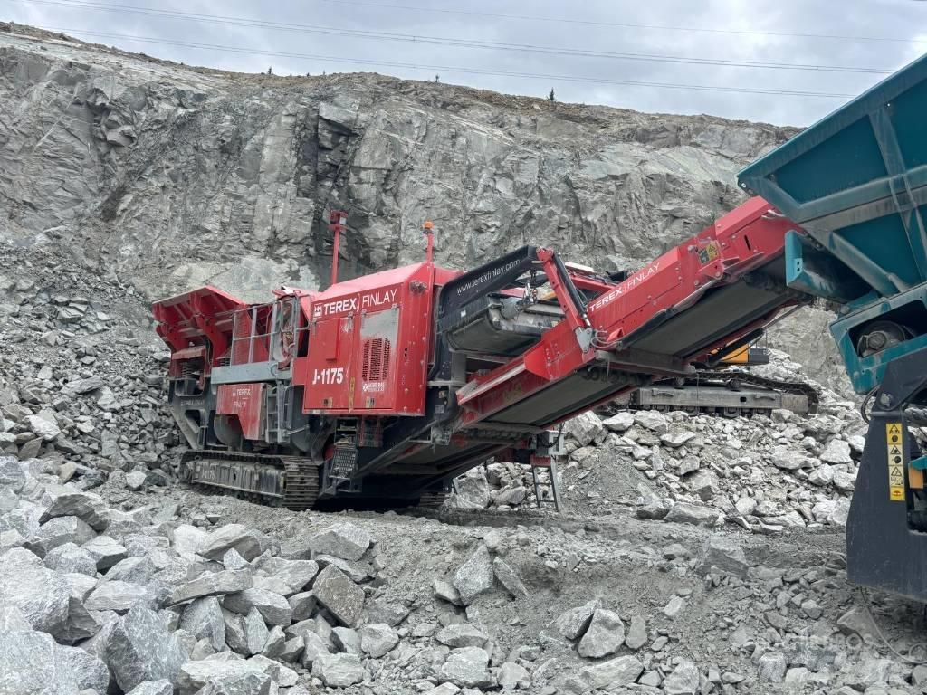 Terex Finlay J1175 Mobilūs smulkintuvai