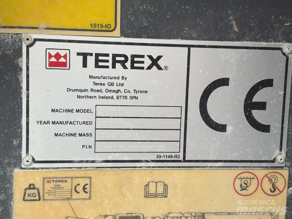 Terex Finlay J1175 Mobilūs smulkintuvai