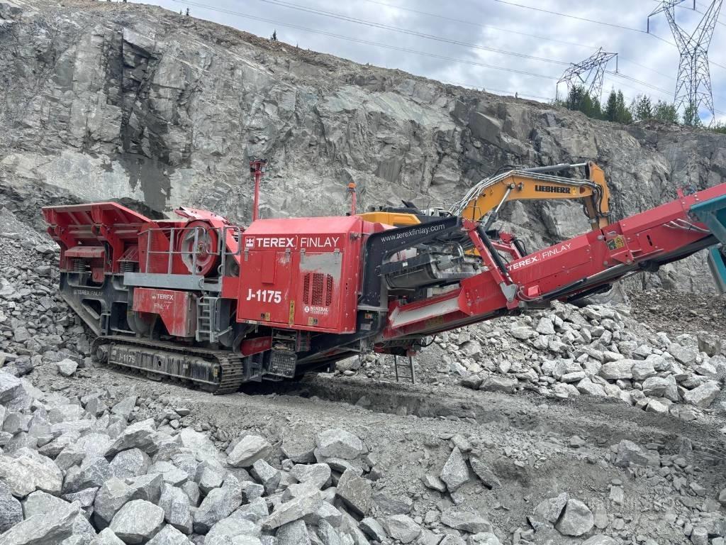 Terex Finlay J1175 Mobilūs smulkintuvai