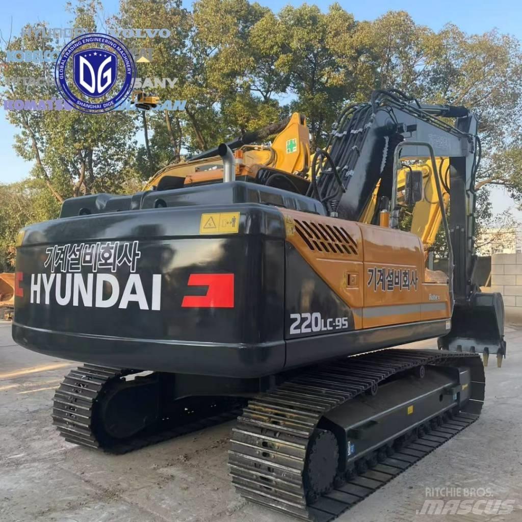 Hyundai 220LC-9S Vikšriniai ekskavatoriai