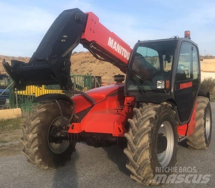 Manitou MT 732 Teleskopiniai krautuvai žemės ūkiui