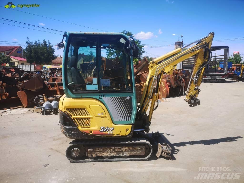 Yanmar SV 17 EX Mini ekskavatoriai < 7 t