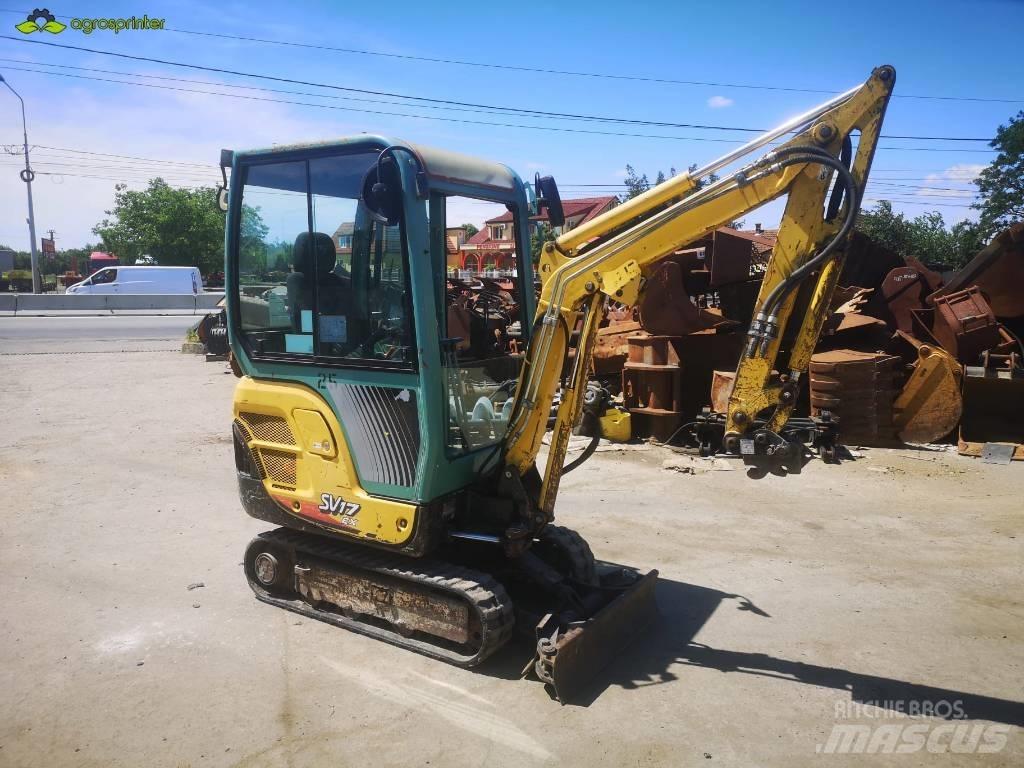Yanmar SV 17 EX Mini ekskavatoriai < 7 t