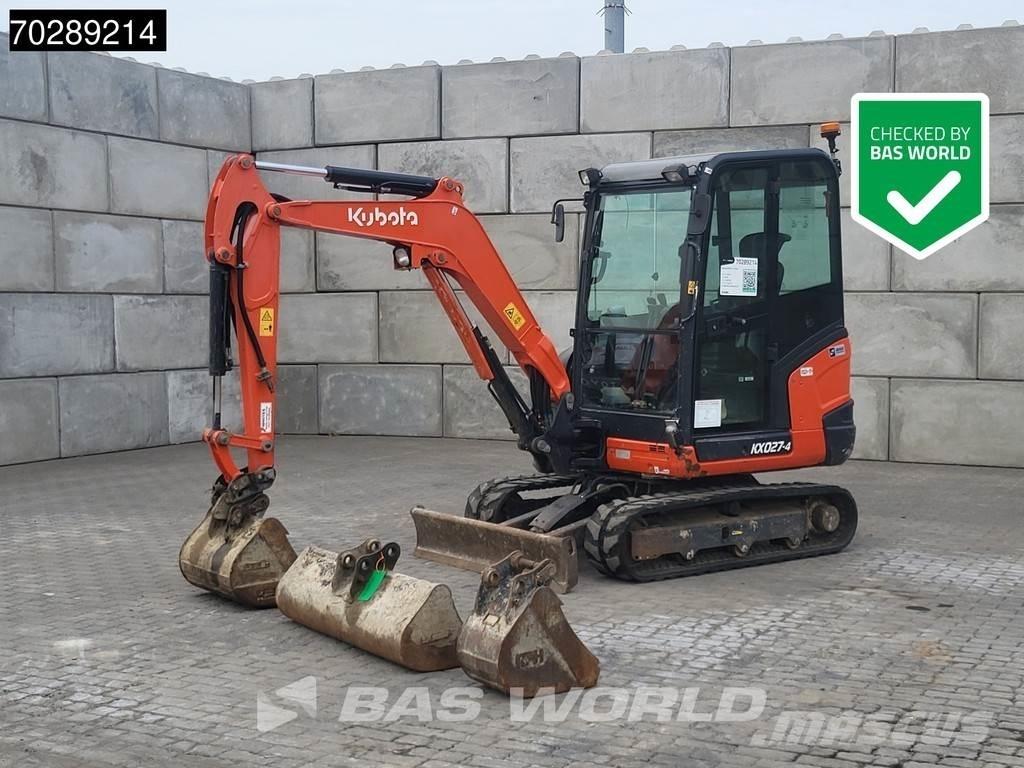 Kubota KX027-4 Mini ekskavatoriai < 7 t