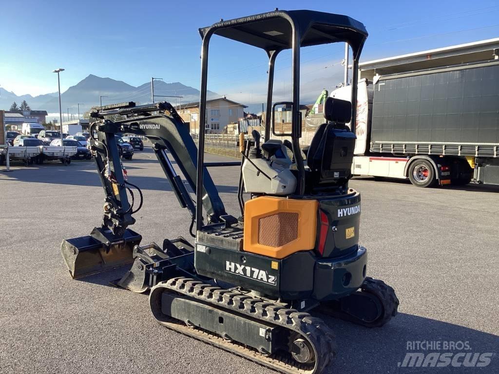 Hyundai HX17Az Mini ekskavatoriai < 7 t