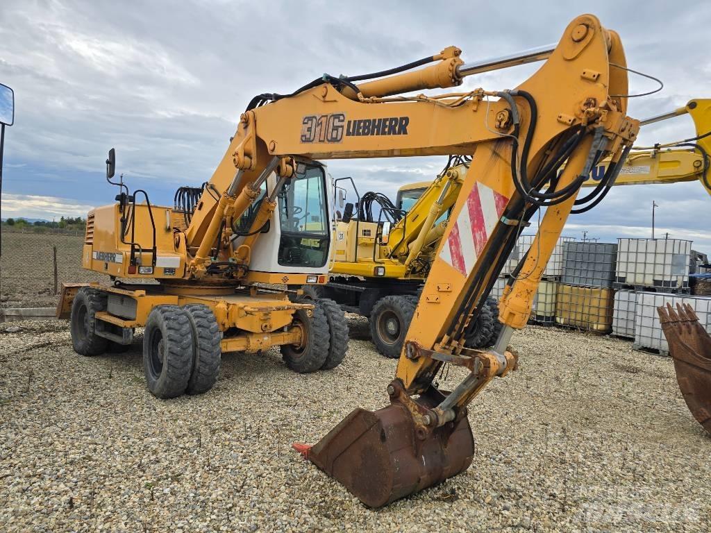Liebherr A 316 Ratiniai ekskavatoriai