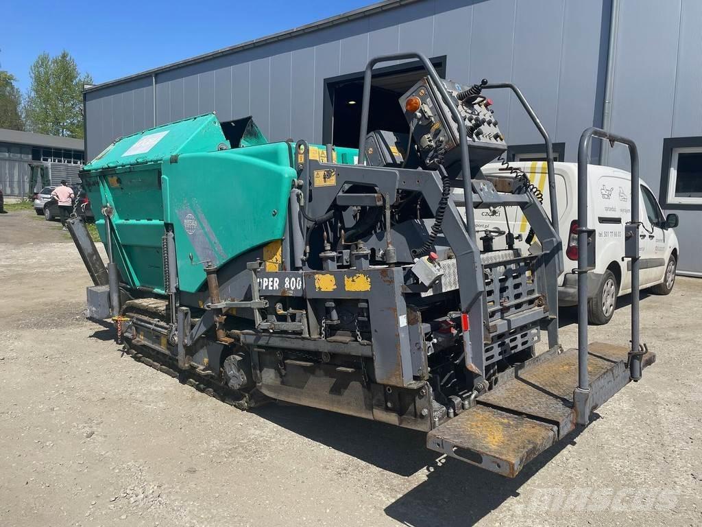 Vögele Super 800 Asfalto klotuvai