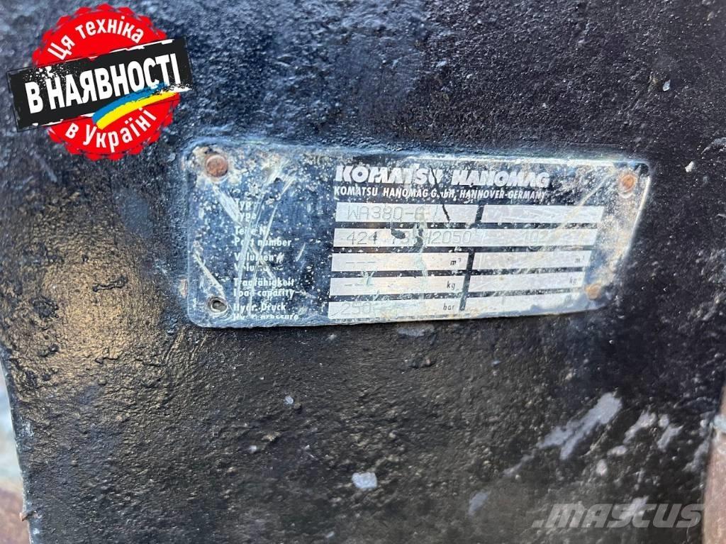 Komatsu WA380-6 Naudoti ratiniai krautuvai
