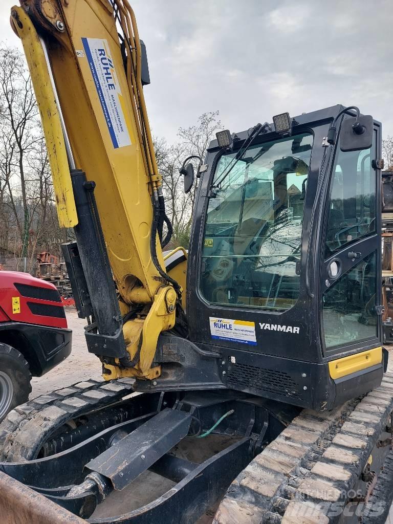 Yanmar SV 100 Vidutinės galios ekskavatoriai 7-12 t
