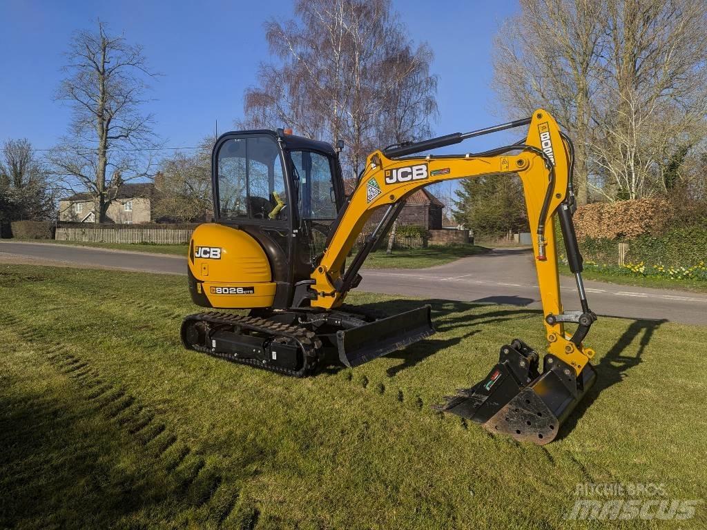 JCB 8026 CTS Mini ekskavatoriai < 7 t