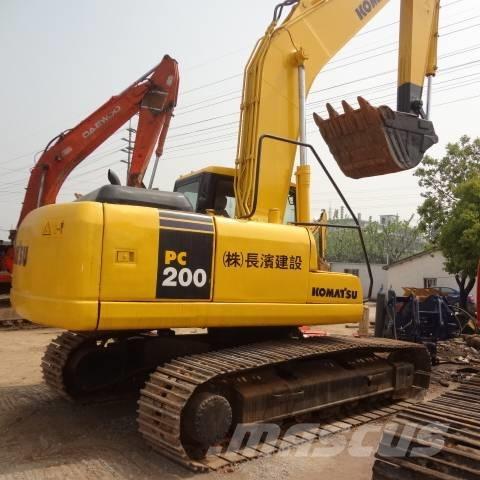 Komatsu pc200-7 Vikšriniai ekskavatoriai