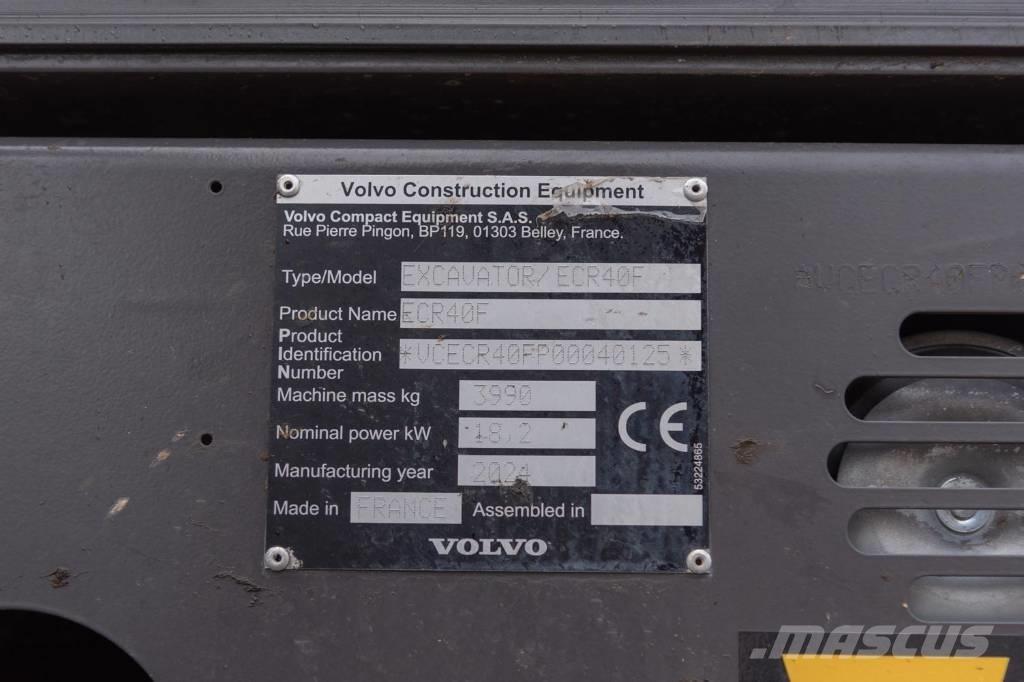 Volvo ECR 40 F Vikšriniai ekskavatoriai