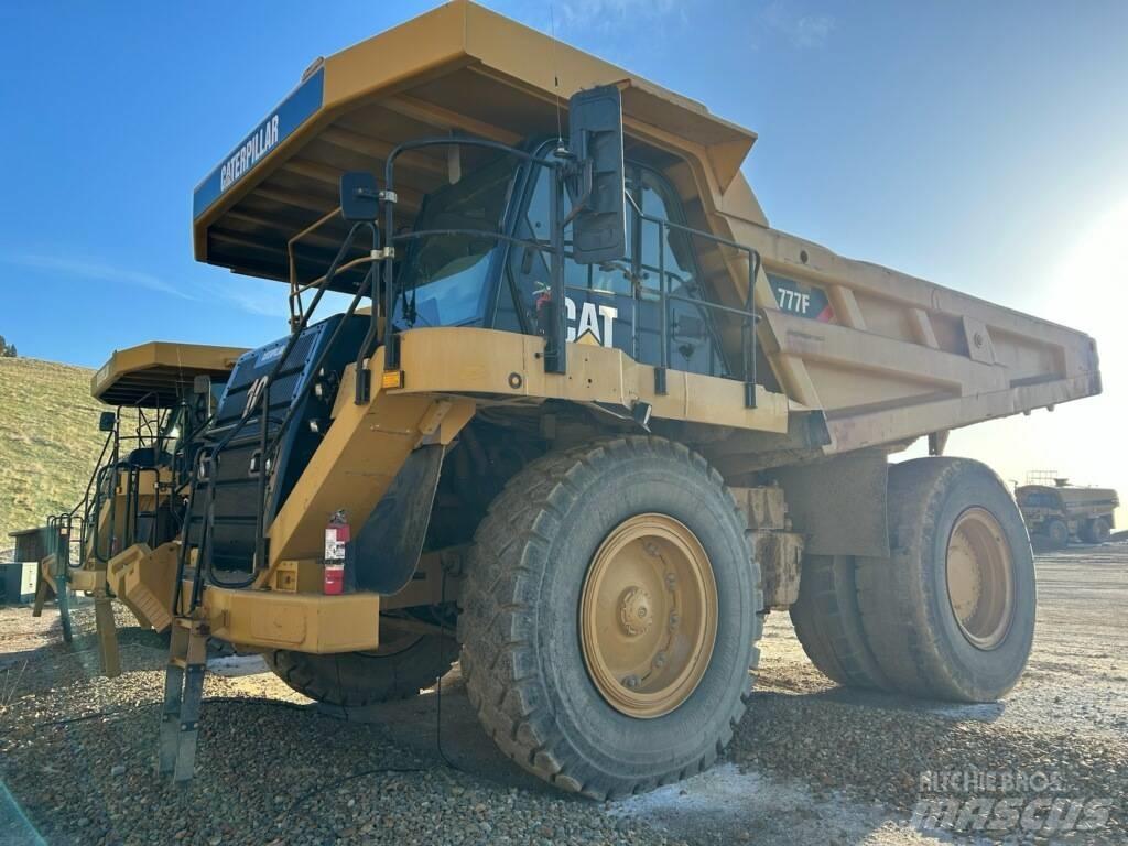 CAT 777F Karjeriniai savivarčiai