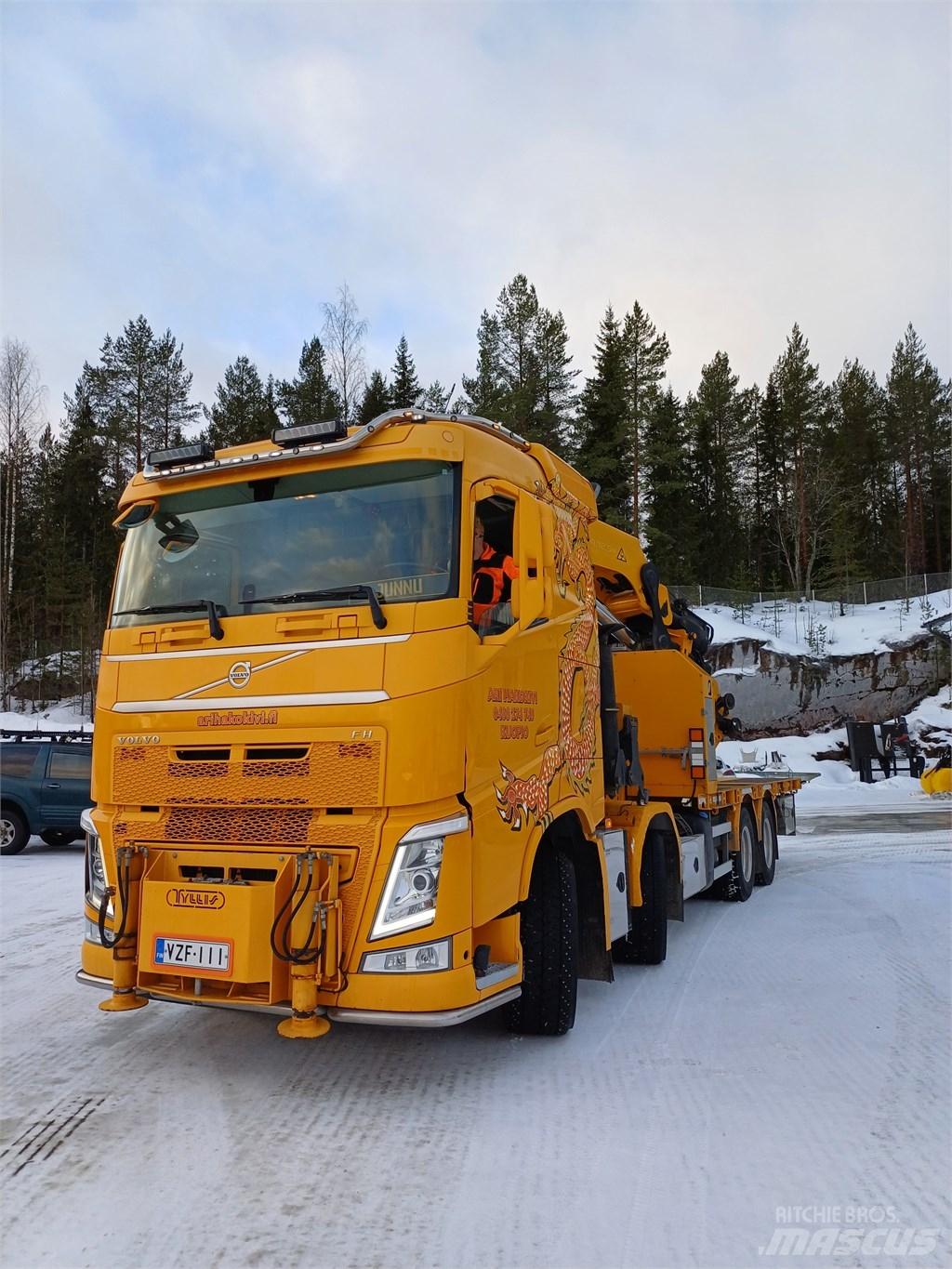 Volvo FH 540 Automobiliniai kranai