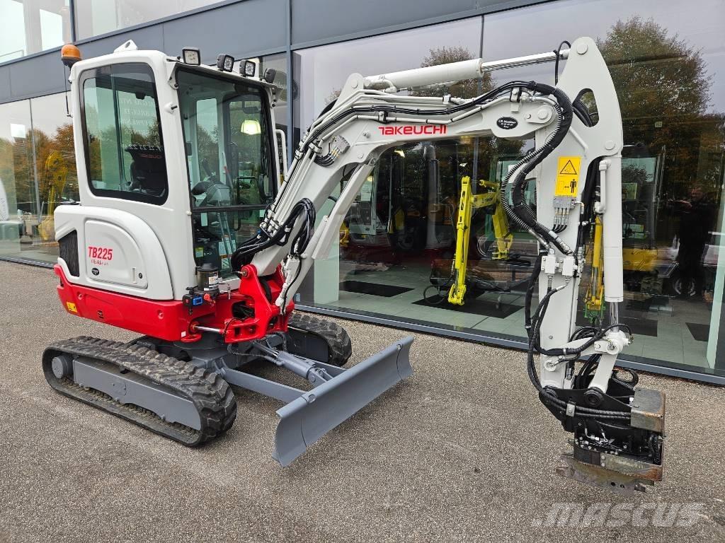 Takeuchi TB 225 Mini ekskavatoriai < 7 t
