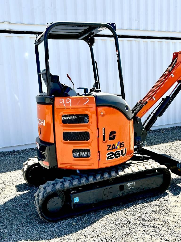 Hitachi ZX26U-5N Mini ekskavatoriai < 7 t
