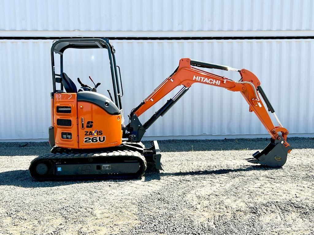 Hitachi ZX26U-5N Mini ekskavatoriai < 7 t