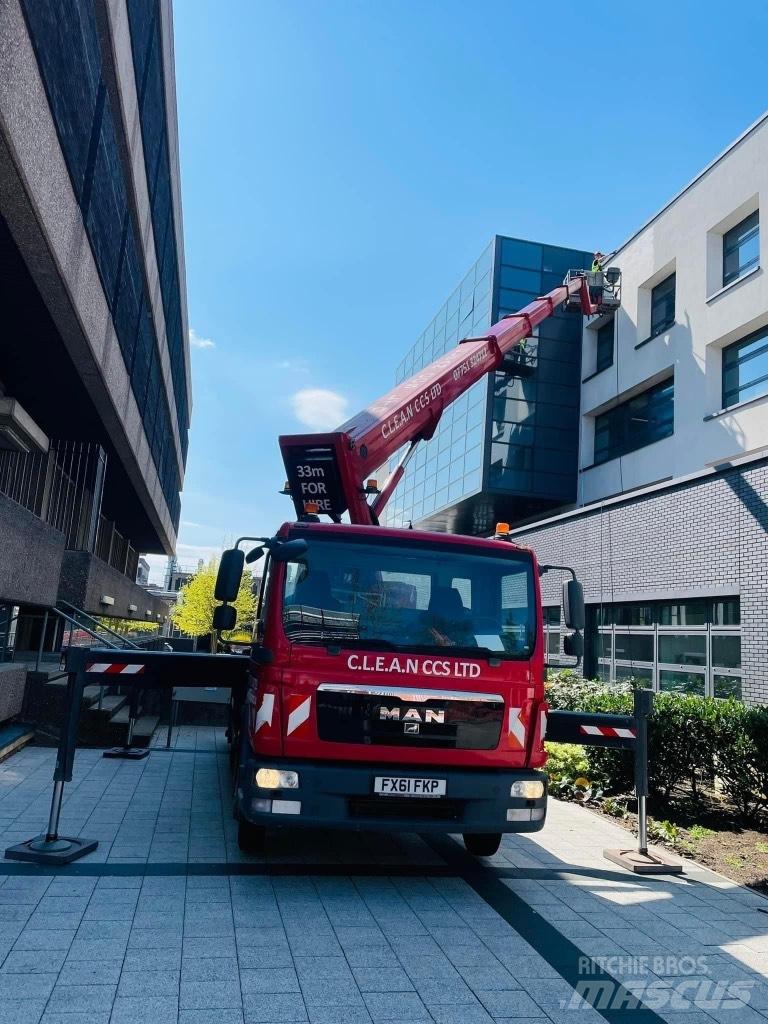 Ruthmann T 330 Ant vilkikų montuojamos kėlimo platformos