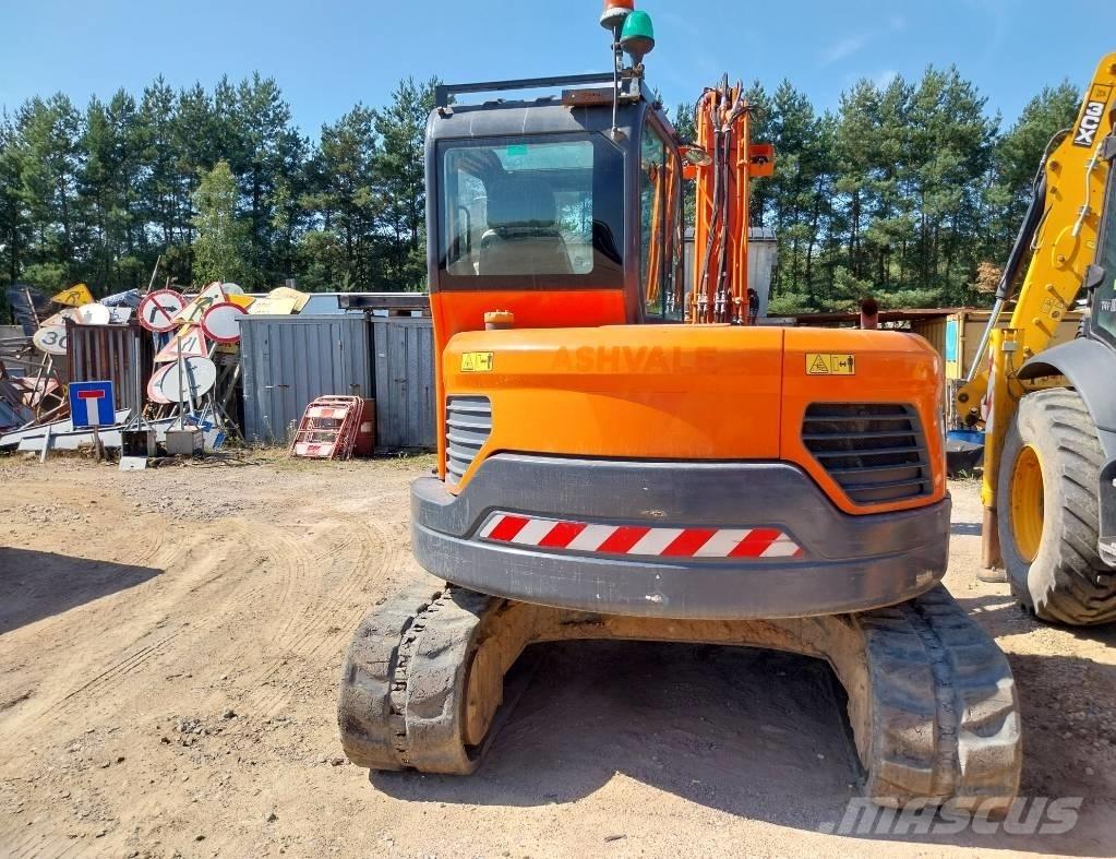 Doosan DX 85 R-3 Vidutinės galios ekskavatoriai 7-12 t