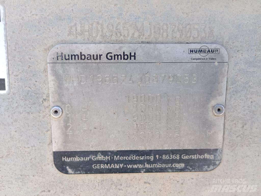 Humbaur WHD 196524 Dengtos priekabos