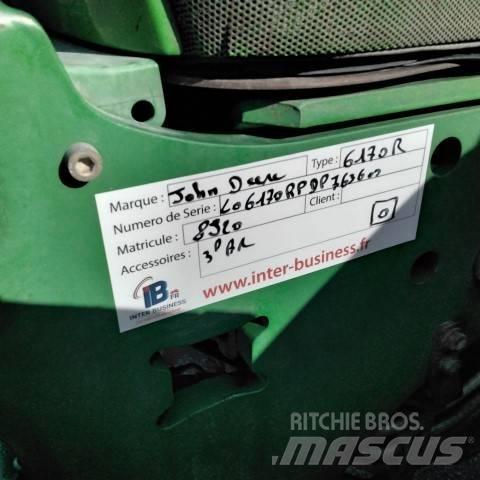 John Deere 6170 R Traktoriai
