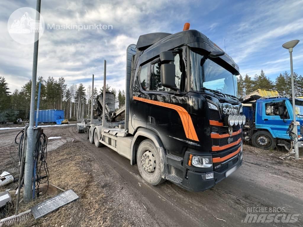 Scania R 650 Ekipage Miškovežių vilkikai