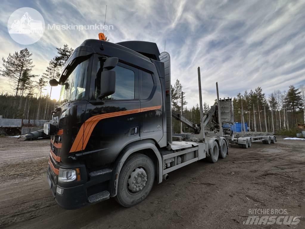 Scania R 650 Ekipage Miškovežių vilkikai